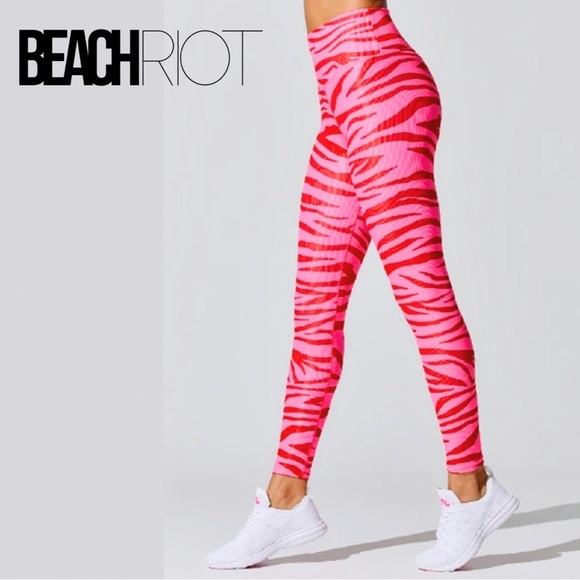 NWOT Beach Riot Ayla Ribbed Leggings - Picture 1 of 12